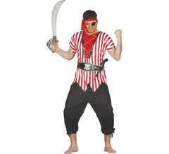Fato de pirata para homem