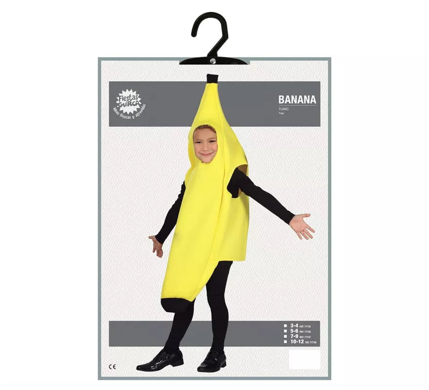 Translation missing: pt-PT.Disfraz de Plátano Gigante Amarillo para niños