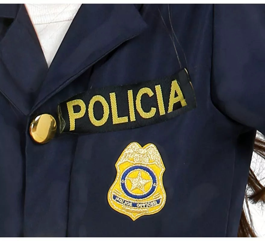 Translation missing: pt-PT.Disfraz de Police Girl para niña