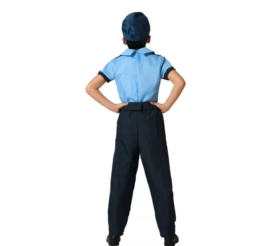 Translation missing: pt-PT.Disfraz de Policía azul para niño