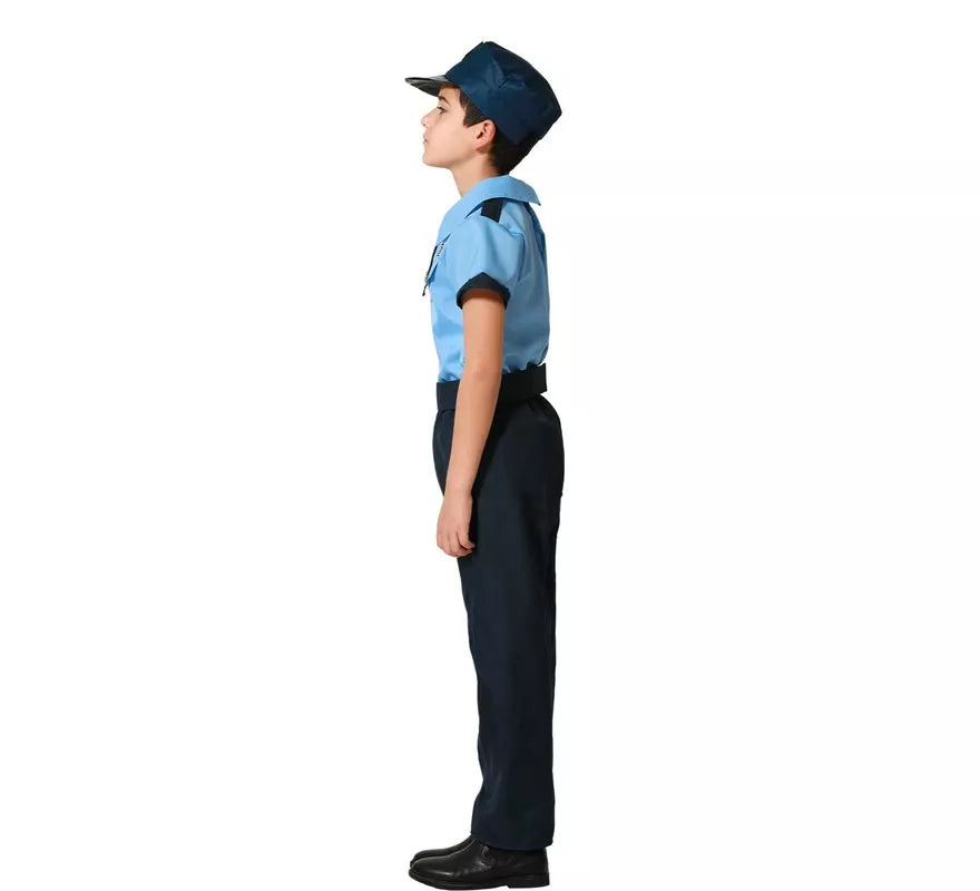 Translation missing: pt-PT.Disfraz de Policía azul para niño