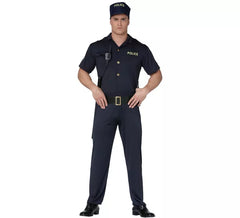 Fato de Polícia Muscular Masculino