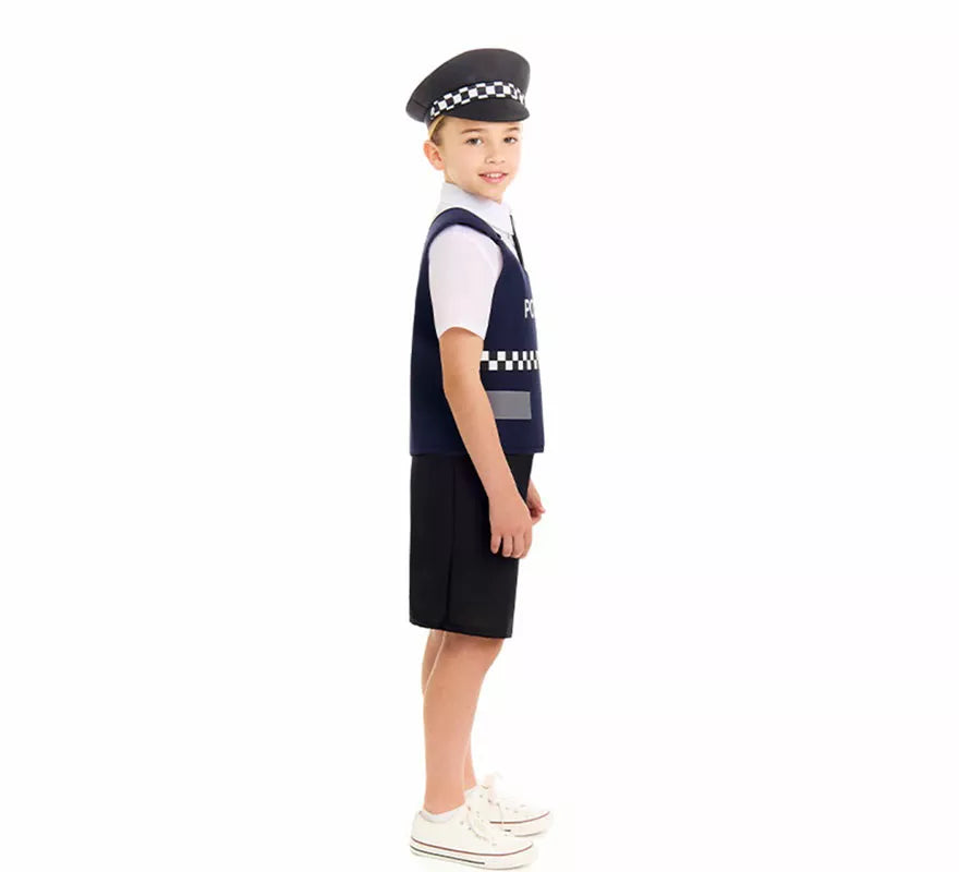 Disfraz de Policía Chaleco para niña