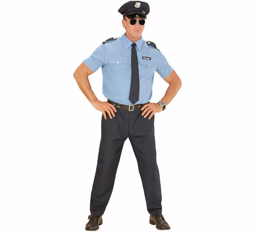 Translation missing: pt-PT.Disfraz de Policía Clásico para hombre