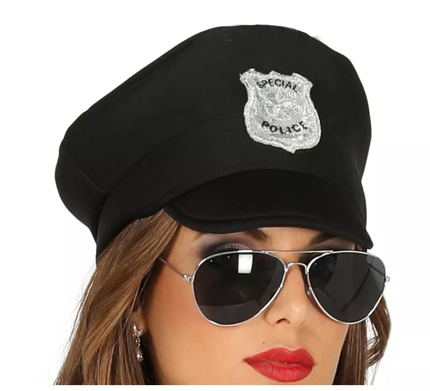 Translation missing: pt-PT.Disfraz de Policía con cremallera para mujer