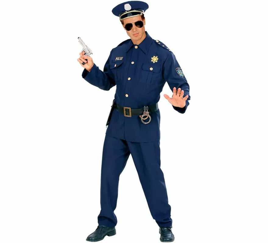 Translation missing: pt-PT.Disfraz de Policía con Sombrero para hombre