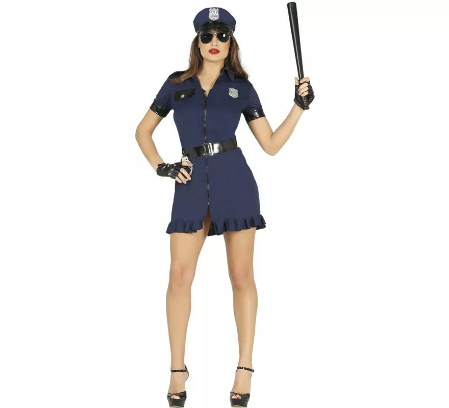 Translation missing: pt-PT.Disfraz de Policía con vestido corto para mujer