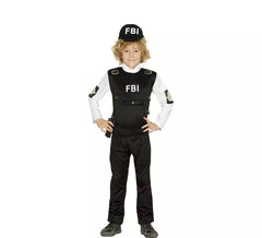 Fato de polícia do FBI para menino