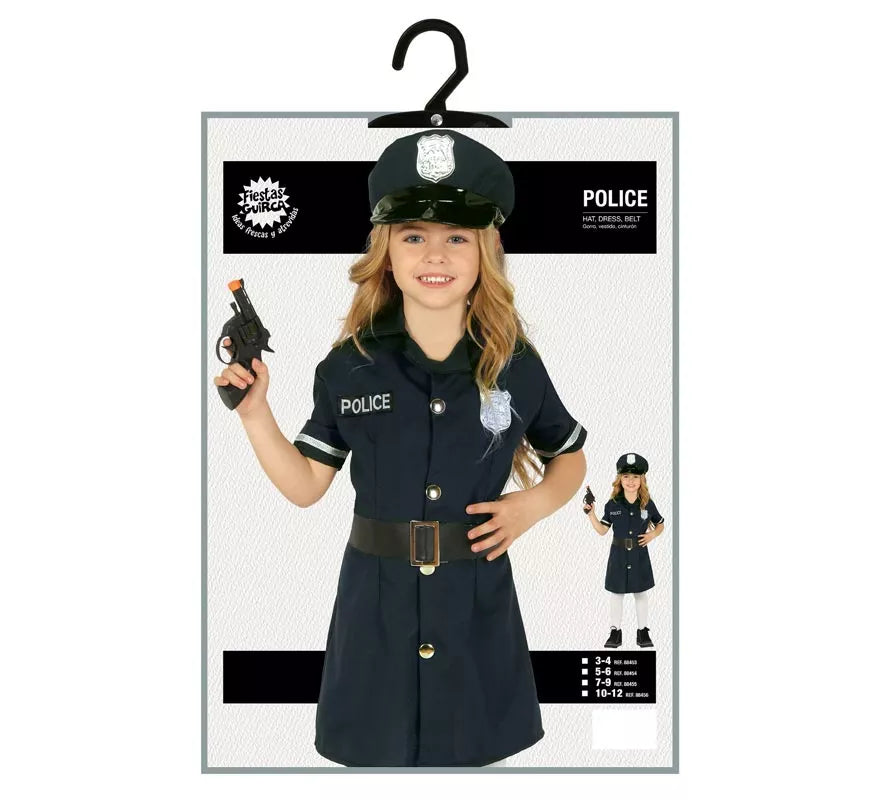 Translation missing: pt-PT.Disfraz de Policía Local para niña