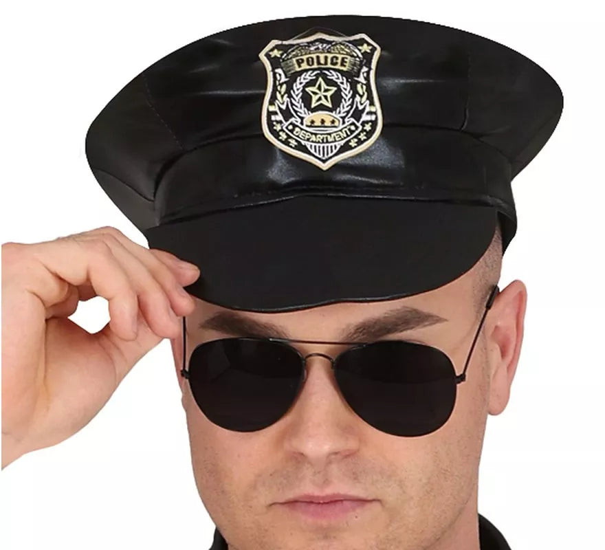 Translation missing: pt-PT.Disfraz de Policía manga corta para hombre