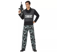 Fato de SWAT Police para homem