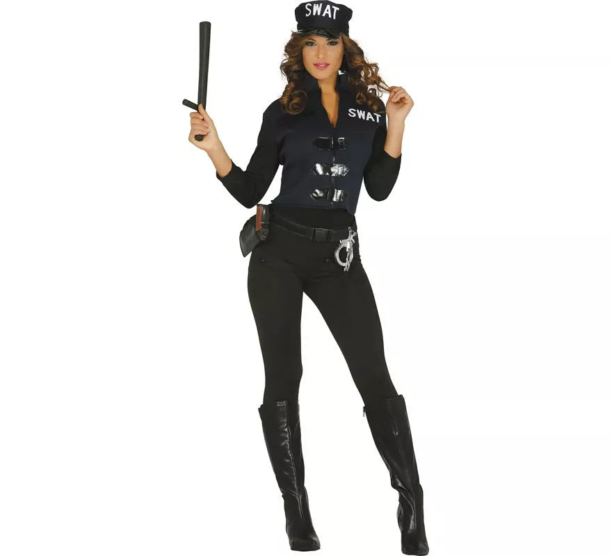 Translation missing: pt-PT.Disfraz de Policía SWAT para mujer