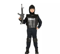 Fato de Swat Police para menino