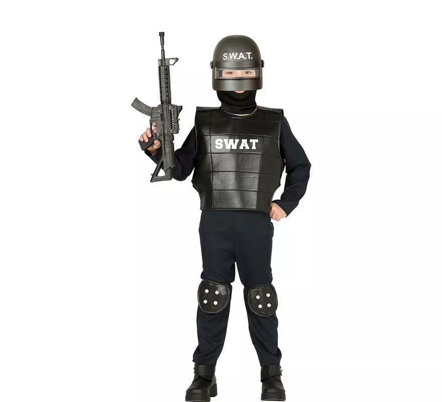 Translation missing: pt-PT.Disfraz de Policía Swat para niño