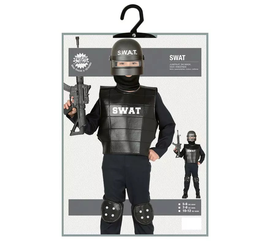 Translation missing: pt-PT.Disfraz de Policía Swat para niño