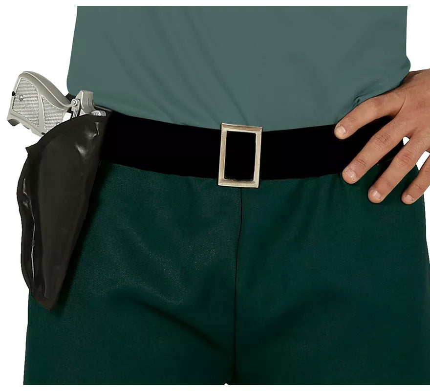 Disfraz de Policía Verde para hombre