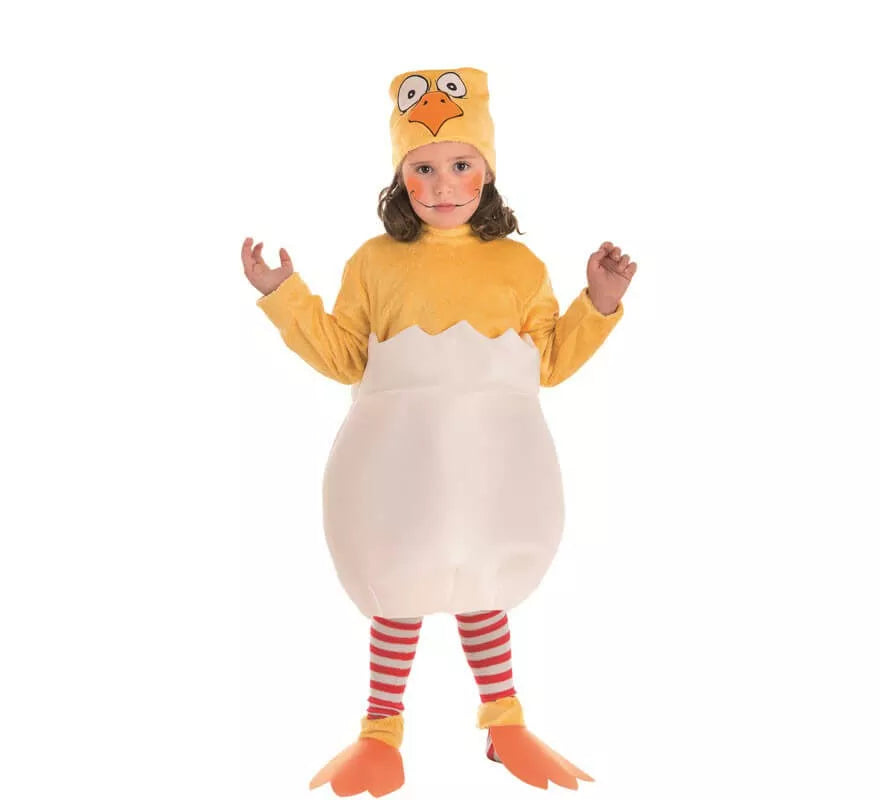 Translation missing: pt-PT.Disfraz de Pollito en el Cascarón para niños