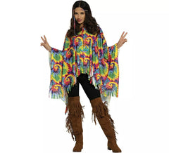 Fato de Poncho Hippie Feminino