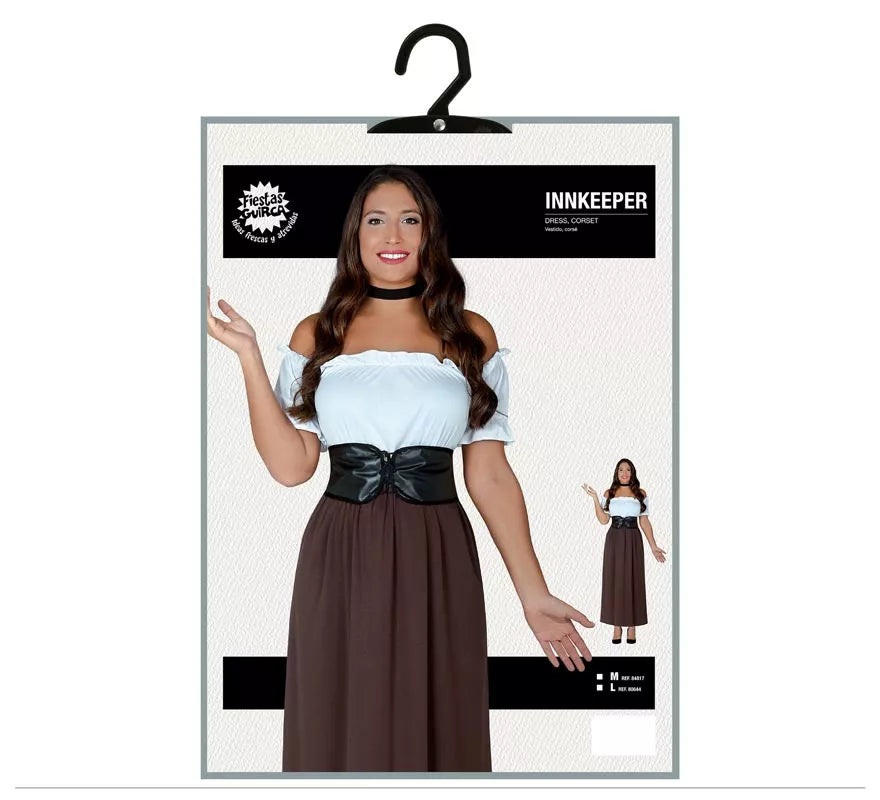 Translation missing: pt-PT.Disfraz de Posadera o Mesonera para mujer