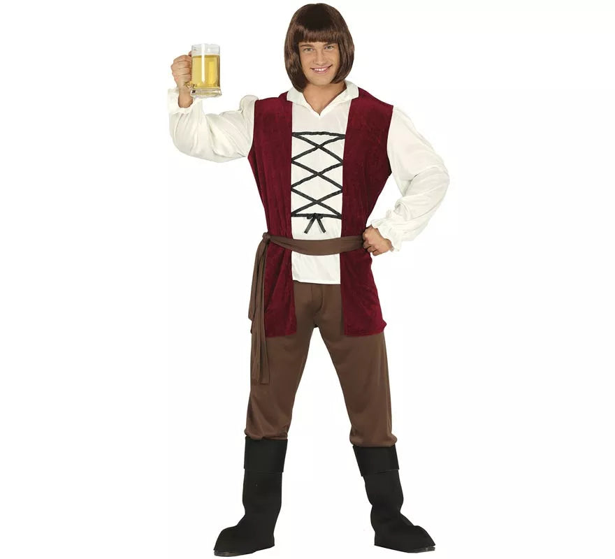 Translation missing: pt-PT.Disfraz de Posadero Medieval para hombre