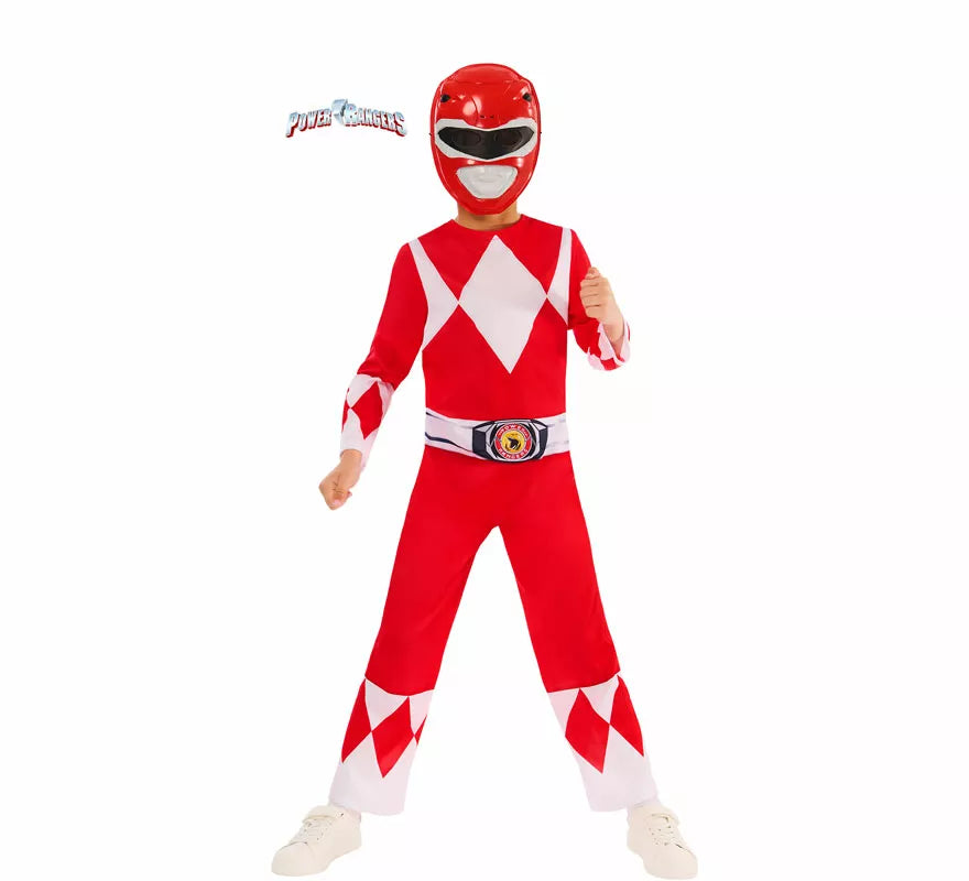 Translation missing: pt-PT.Disfraz de Power Ranger Rojo para niño