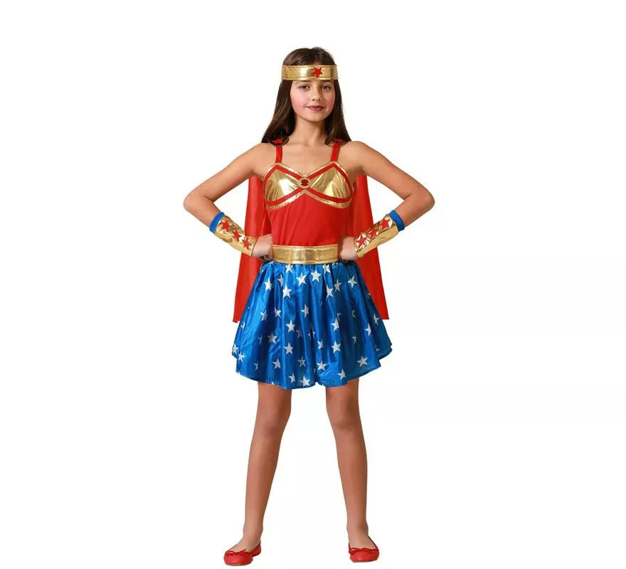 Translation missing: pt-PT.Disfraz de Power Woman para niña