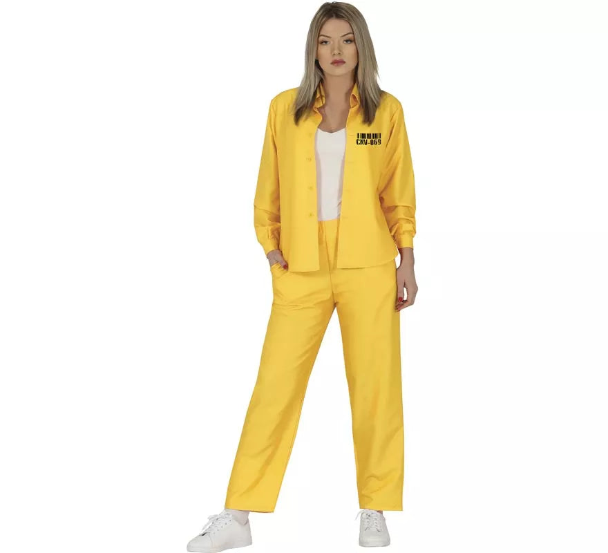 Translation missing: pt-PT.Disfraz de Presa Amarillo para mujer