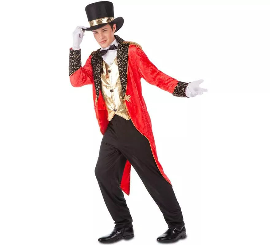 Translation missing: pt-PT.Disfraz de Presentador de Circo para hombre