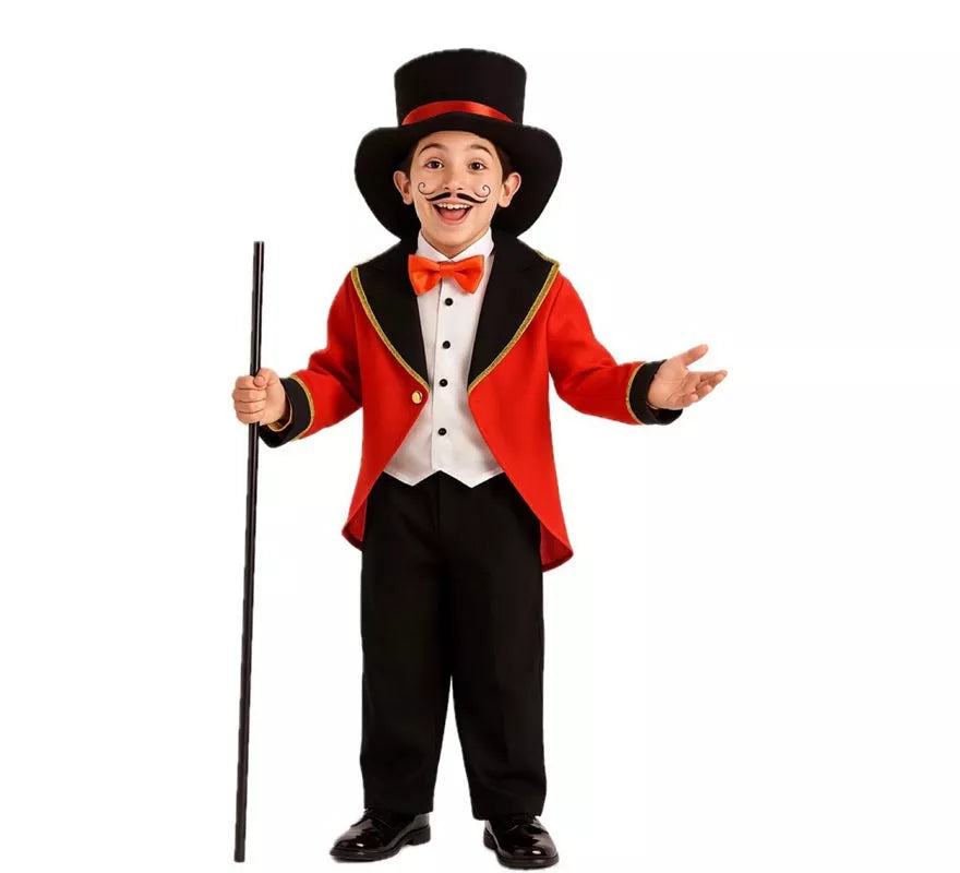 Translation missing: pt-PT.Disfraz de Presentador de Circo para niño