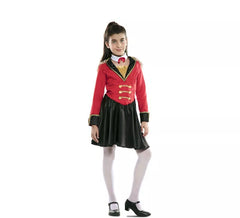 Fato de apresentador de circo para menina