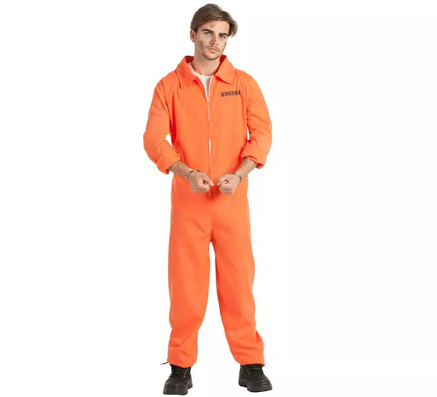 Translation missing: pt-PT.Disfraz de Preso con Identificador para hombre