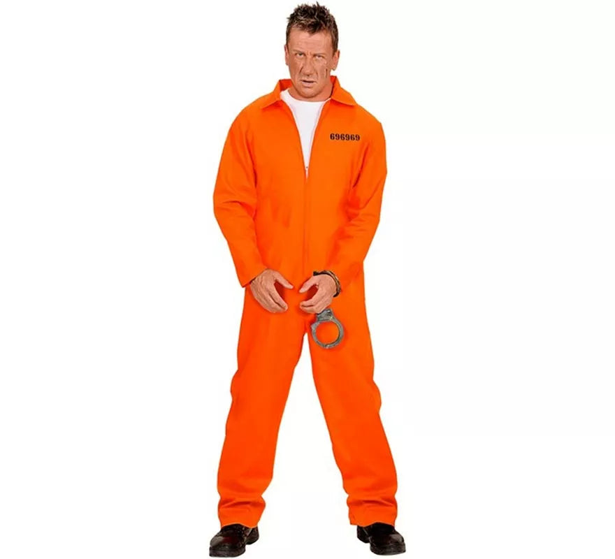 Translation missing: pt-PT.Disfraz de Preso naranja para hombre