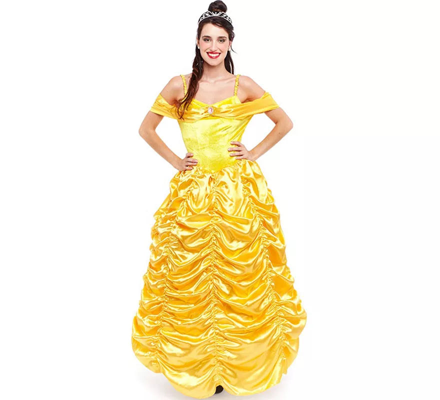 Translation missing: pt-PT.Disfraz de Princesa Amarilla de Cuento para mujer