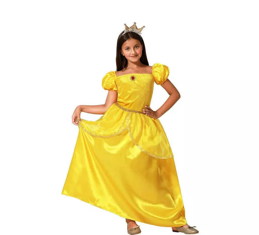 Translation missing: pt-PT.Disfraz de Princesa amarilla para niña