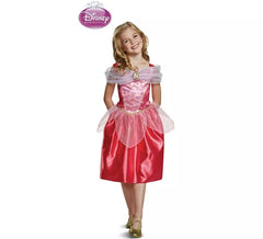 Fato Clássico Princesa Aurora Bela Adormecida para Meninas