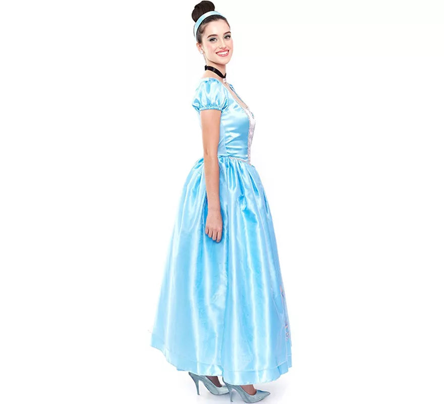 Translation missing: pt-PT.Disfraz de Princesa Azul de Cuento de Hadas para mujer
