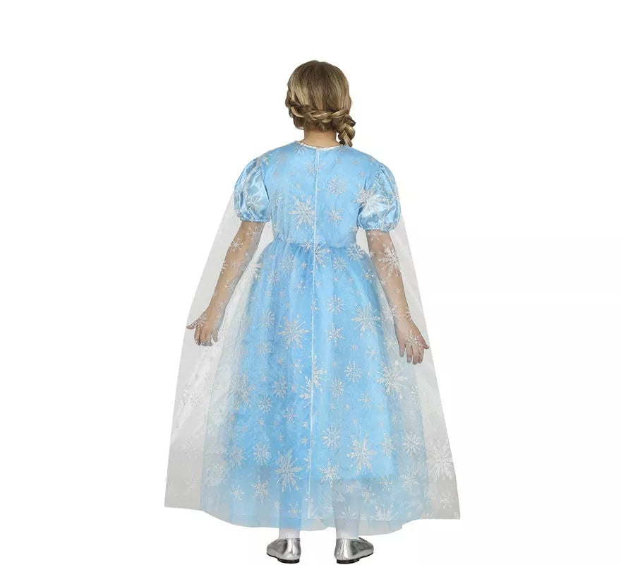 Translation missing: pt-PT.Disfraz de Princesa Azul de Hielo para niña