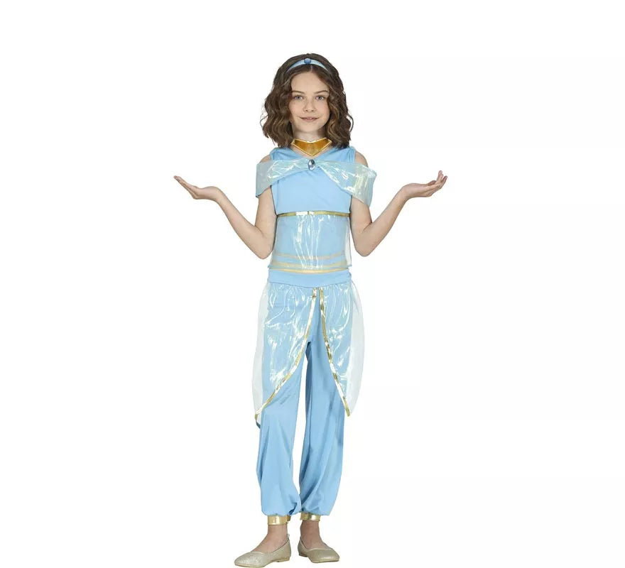 Translation missing: pt-PT.Disfraz de Princesa Azul del Desierto para niña