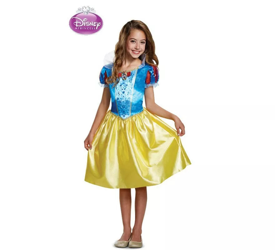 Translation missing: pt-PT.Disfraz de Princesa Blancanieves Clásico para niña