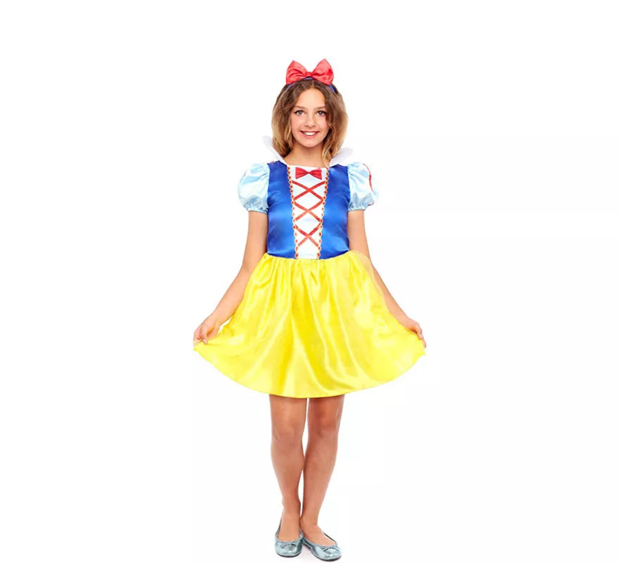Translation missing: pt-PT.Disfraz de Princesa Blancanieves para niña