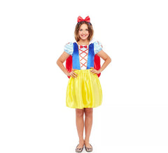 Fato de Princesa Branca de Neve para Menina