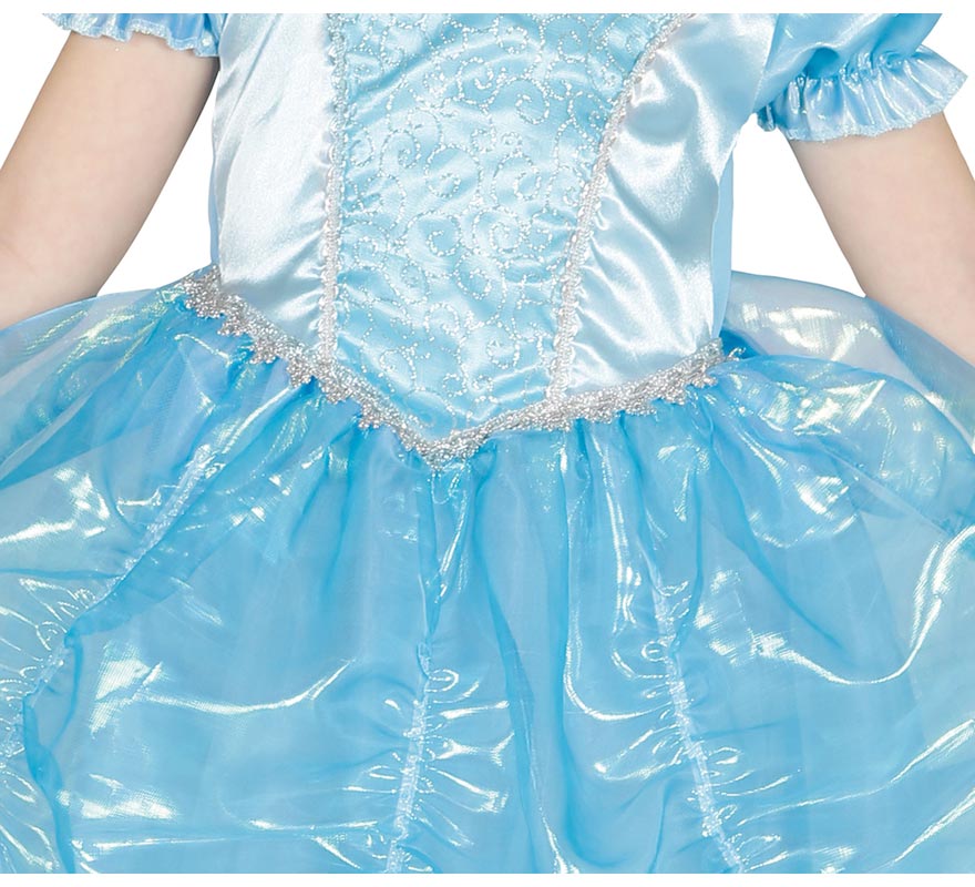 Disfraz de Princesa Cisne azul para niña