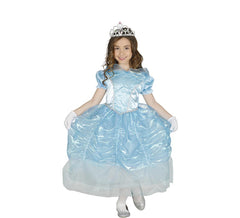 Fato de cisne azul princesa para menina