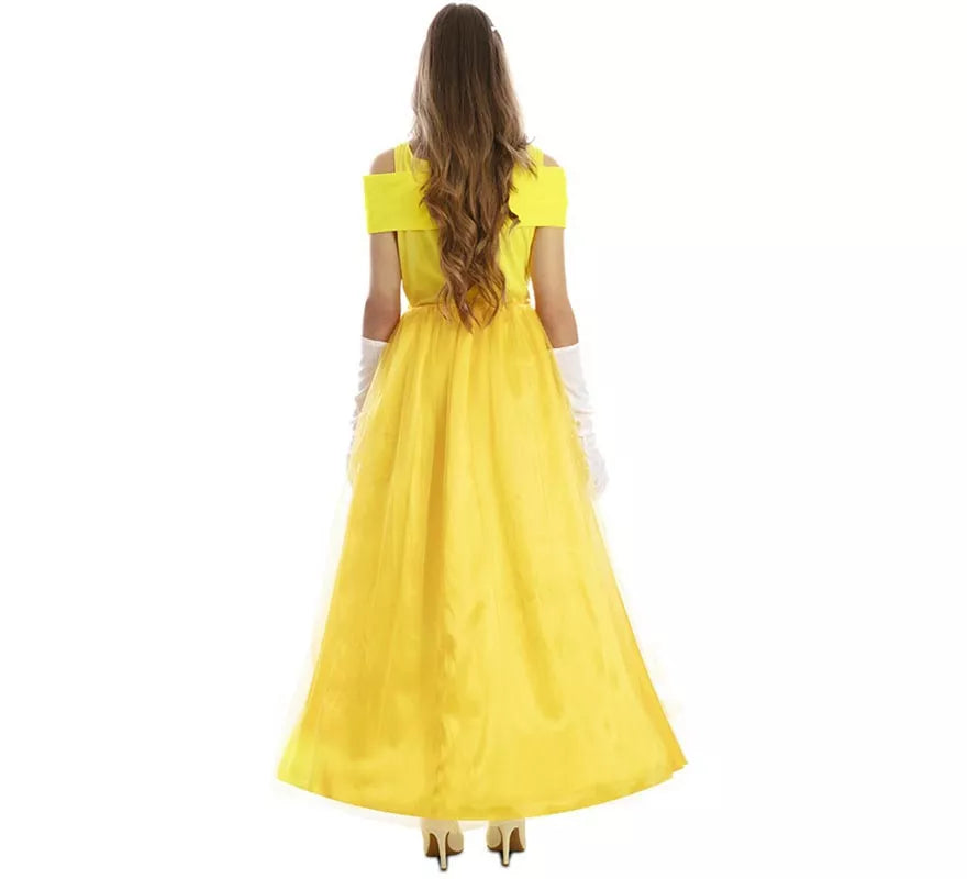 Translation missing: pt-PT.Disfraz de Princesa de Cuento amarilla para mujer