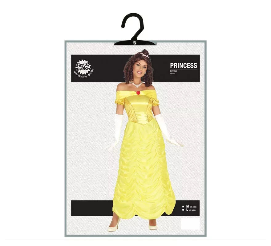 Translation missing: pt-PT.Disfraz de Princesa de Cuento Amarilla para mujer