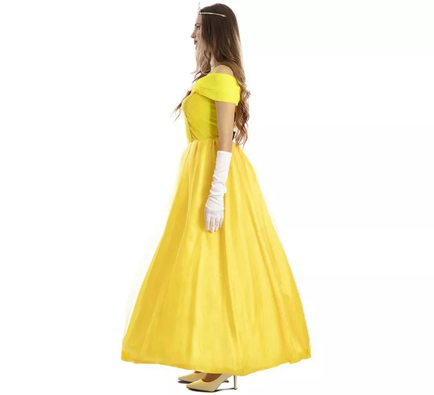 Translation missing: pt-PT.Disfraz de Princesa de Cuento amarilla para mujer