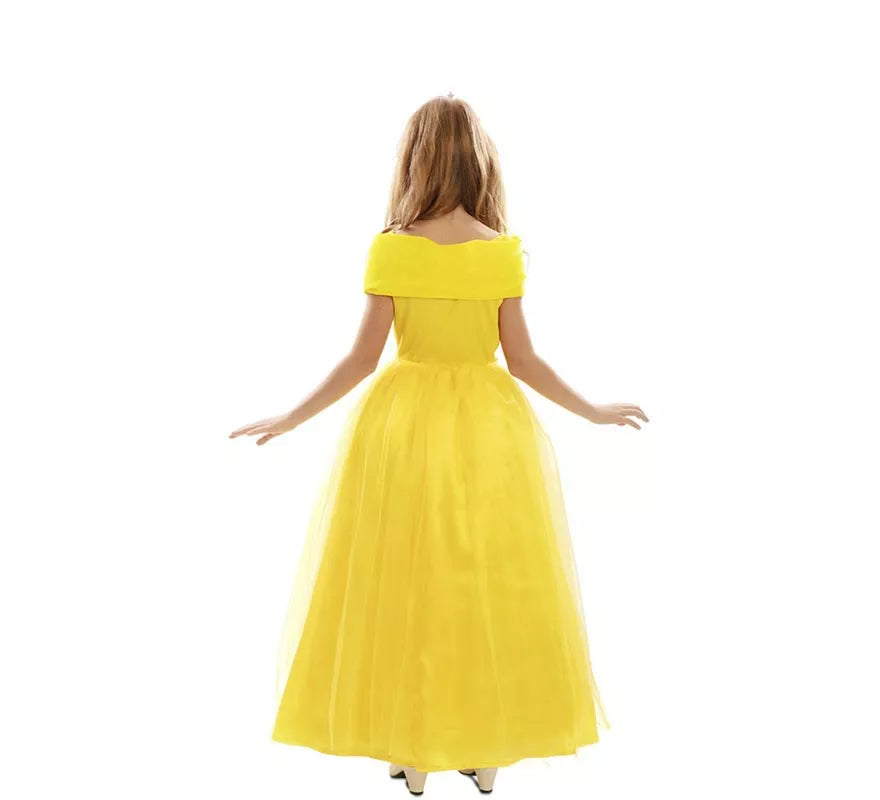 Translation missing: pt-PT.Disfraz de Princesa de Cuento amarilla para niña