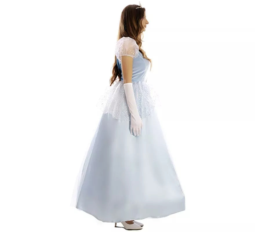 Translation missing: pt-PT.Disfraz de Princesa de Cuento azul para mujer