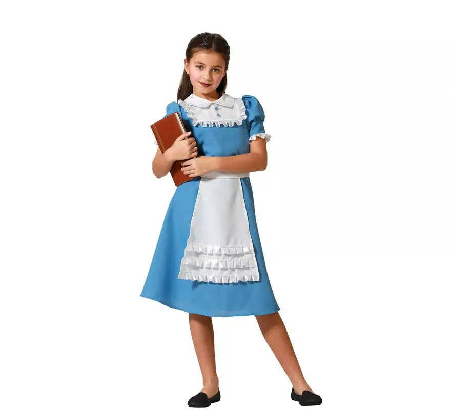 Translation missing: pt-PT.Disfraz de Princesa de Cuento azul para niña