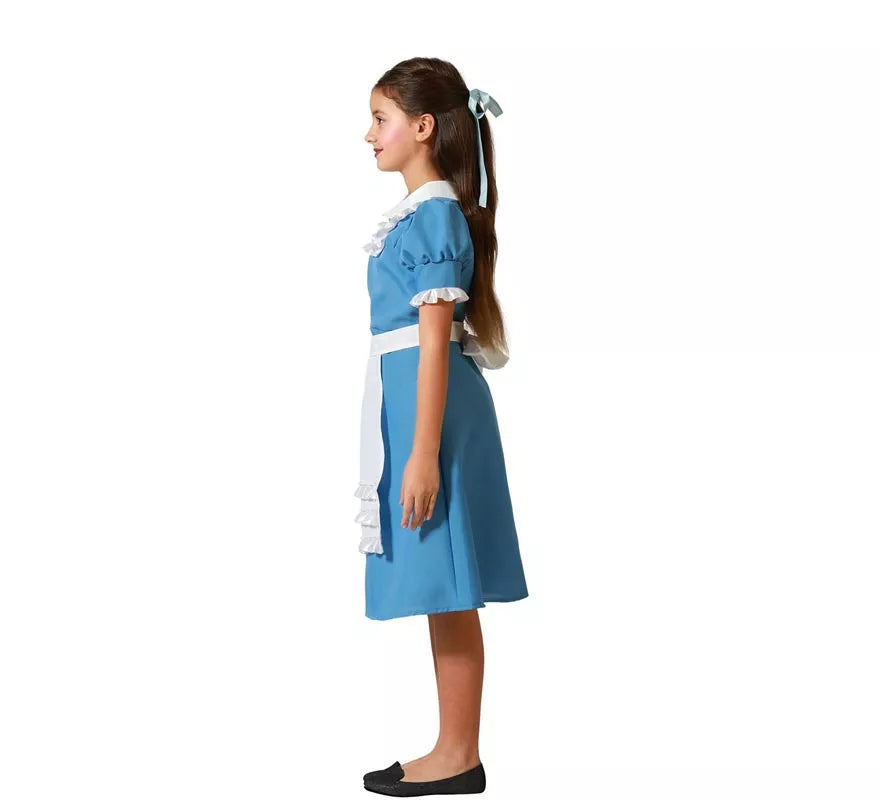 Translation missing: pt-PT.Disfraz de Princesa de Cuento azul para niña
